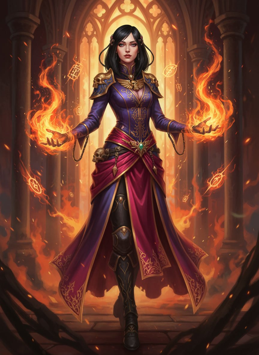 Female Operative Warhammer 40k Rogue Trader portrait